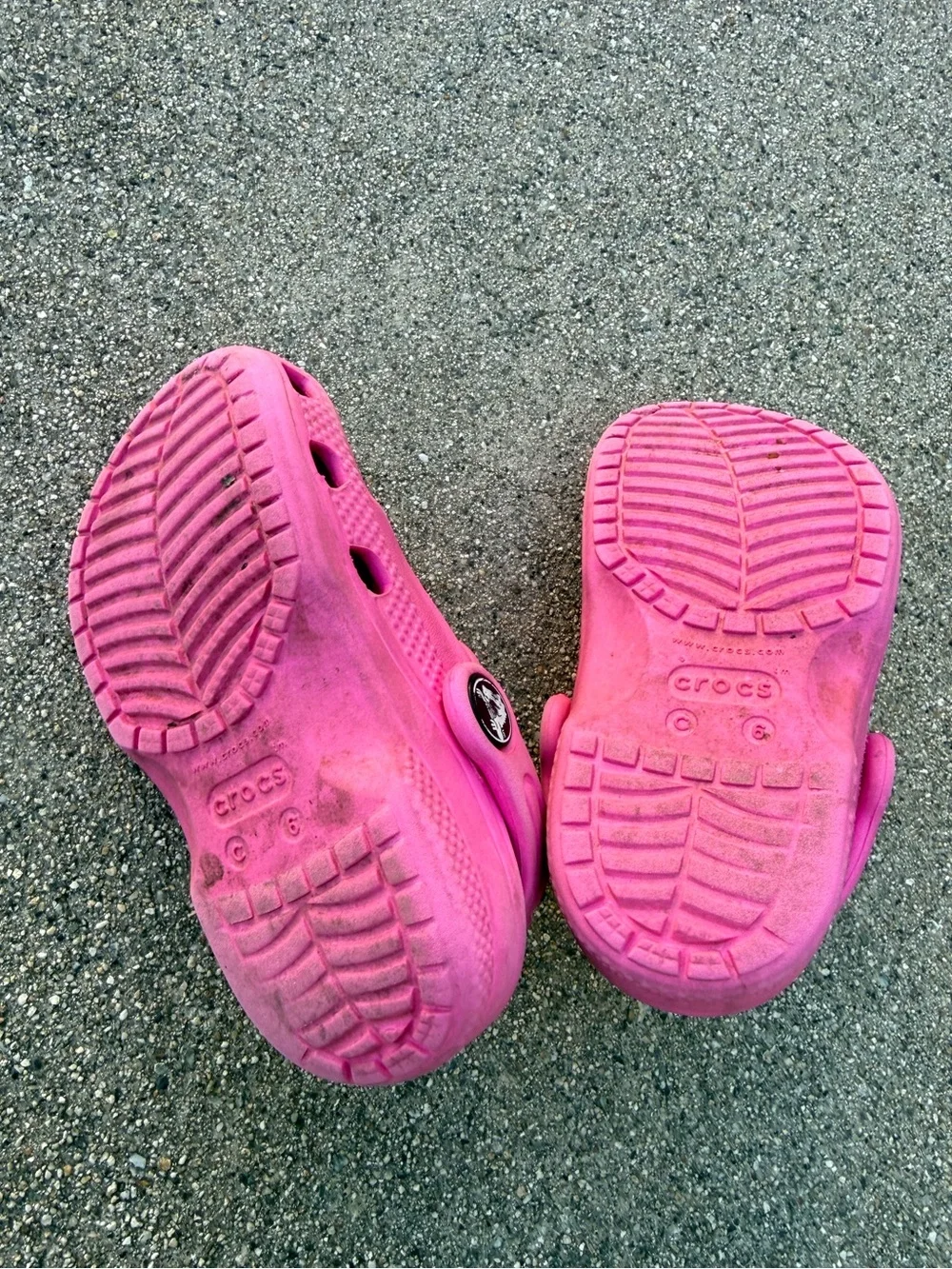 CROCS Kids Baya Clogs size 6 pink summer camp pool beach camping